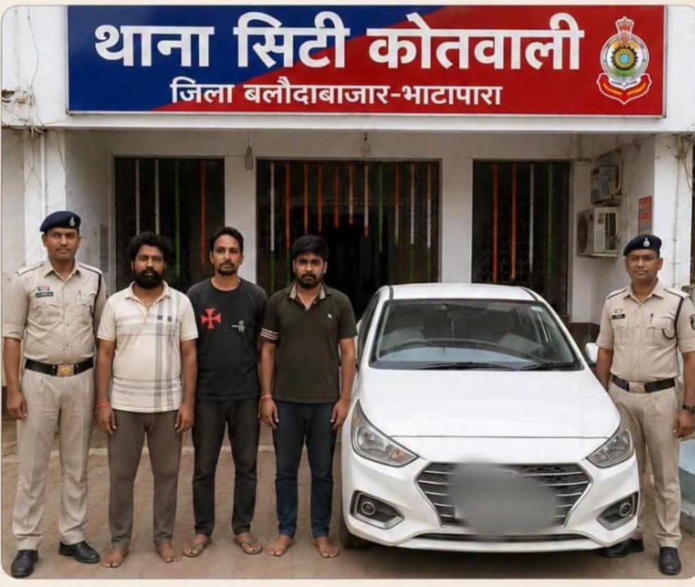 Balodabazar car theft