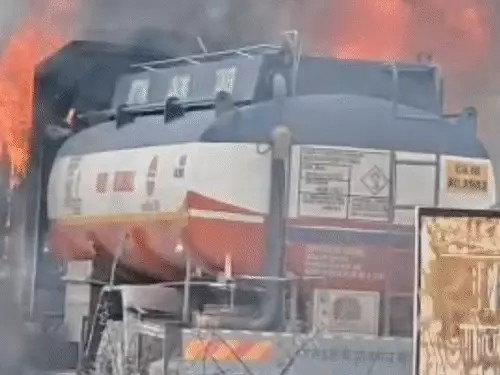 Highway Tanker Fire