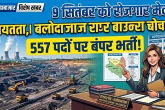 Balodabazar Job Fair : 9 सितंबर को रोजगार मेला, 557 पदों पर होगी सीधी भर्ती