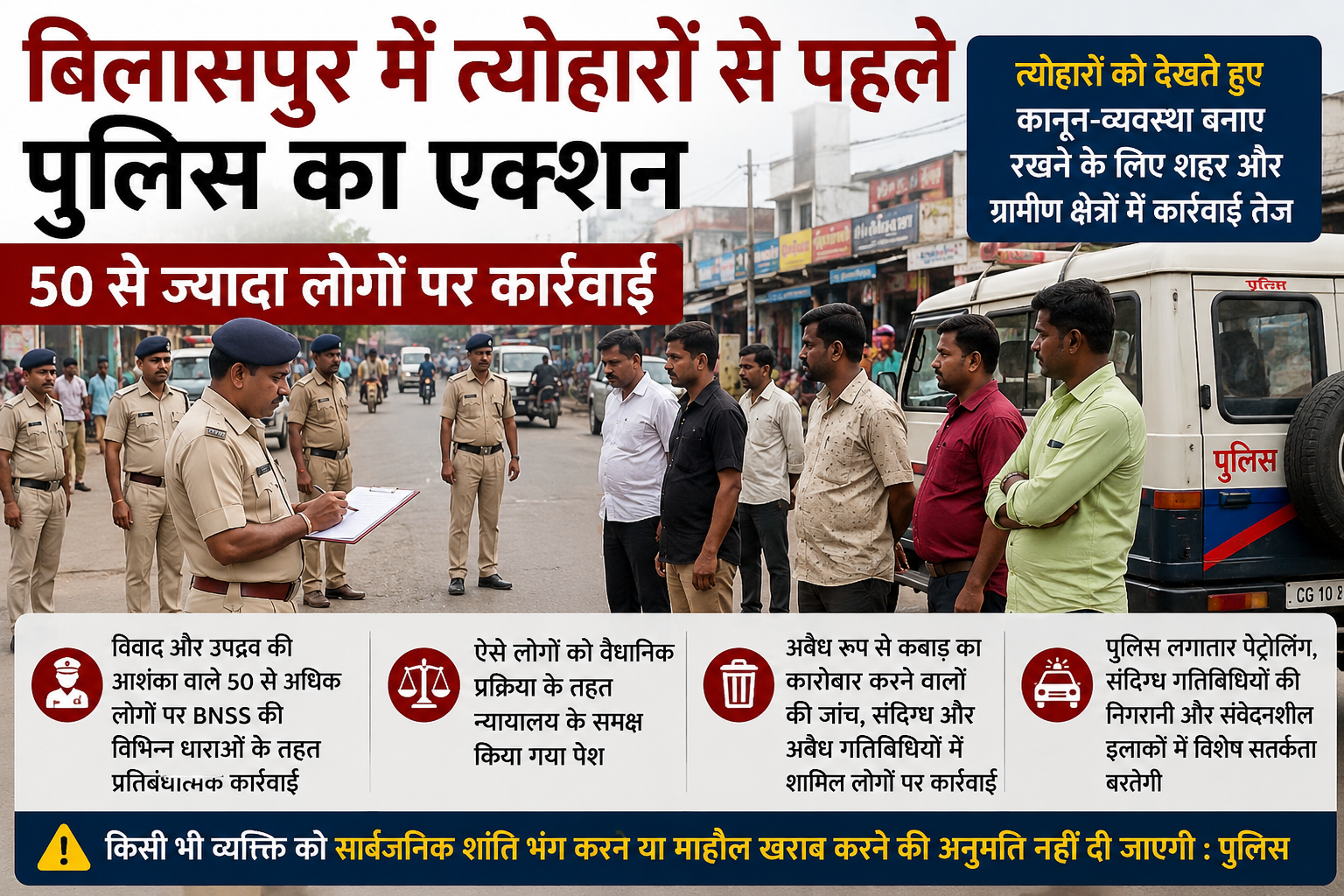 Bilaspur Festival Security