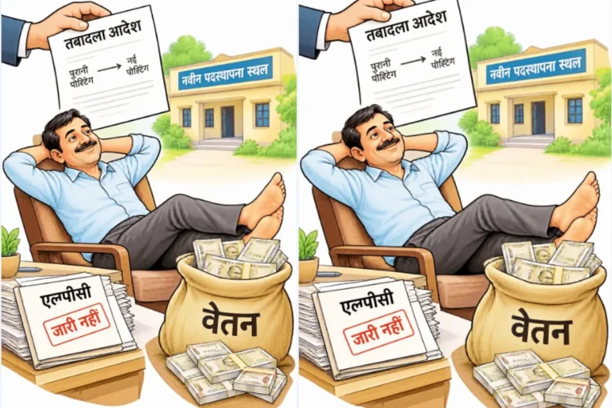 Salary Irregularity : तबादले के बाद ज्वाइन नहीं किया, 13 महीने तक मिलता रहा वेतन, अब नोटिस