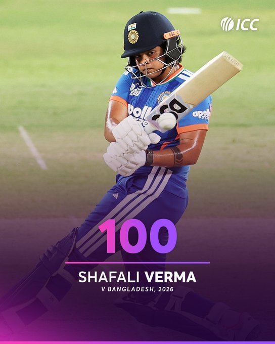 Shafali Verma Century : 49 गेंदों में शतक, एशियन गेम्स में लेडी सहवाग ने रचा इतिहास