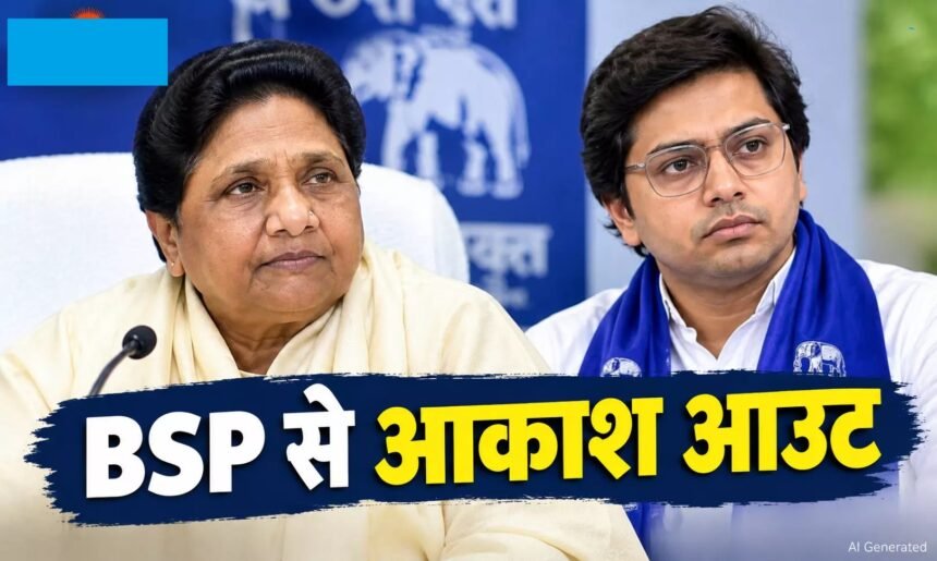 Mayawati Akash Anand : मायावती का बड़ा एक्शन, भतीजे आकाश आनंद को बसपा से किया बाहर