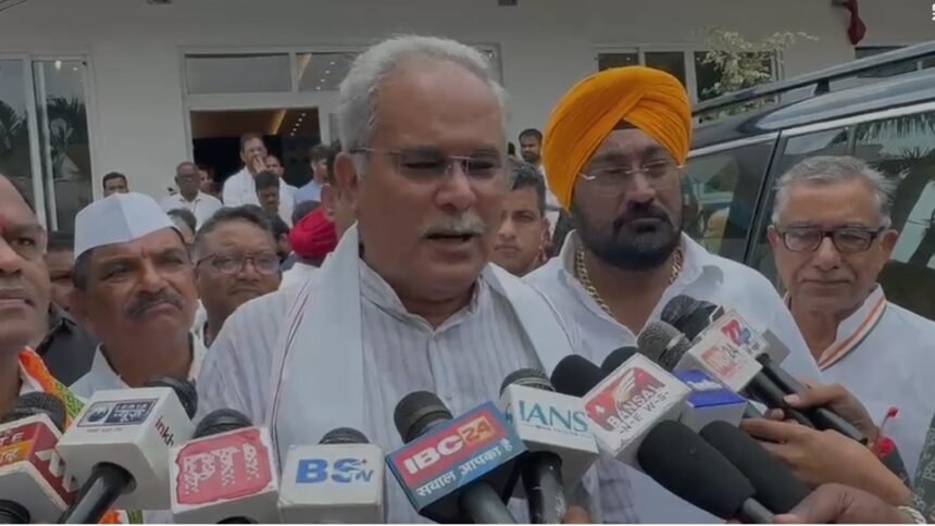 Bhupesh Baghel : अंबिकापुर में बोले भूपेश बघेल, सरगुजा संभाग में कांग्रेस का 14-0 का दावा