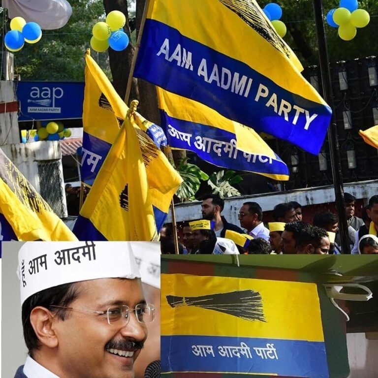 AAP Protest Chhattisgarh