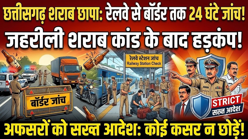 Chhattisgarh Liquor Raid