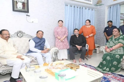 CM Sai Meets Kiran Singh Deo : CM साय ने किरण सिंह देव से की मुलाकात, स्वास्थ्य को लेकर ली जानकारी