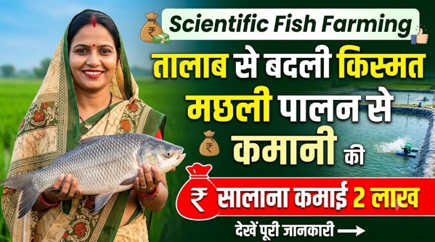 Scientific Fish Farming : तालाब से बदली किस्मत, मछली पालन से कामिनी की सालाना कमाई 2 लाख