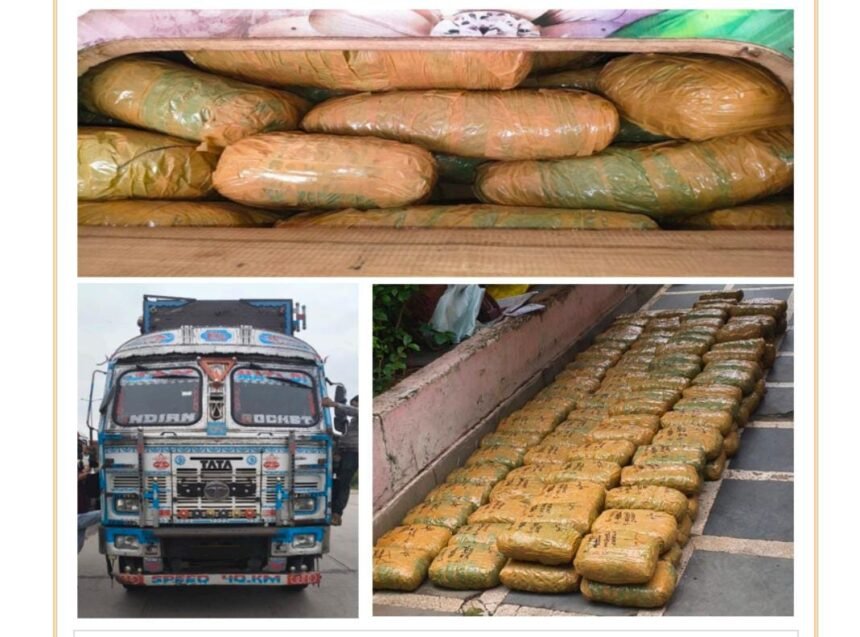 Ganja Smuggling Raipur : DRI के रडार पर रायपुर, 13 दिन में 500 किलो गांजा जब्त