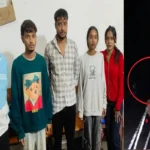 Gandai River Rescue : आधी रात उफनती नदी में कूदा थाना प्रभारी, कार में फंसे 5 लोगों को बचाया