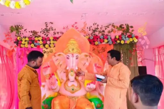 Raipur Ganeshotsav Preparations