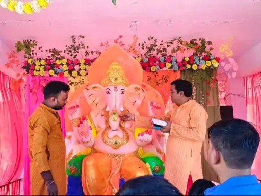 Raipur Ganeshotsav Preparations