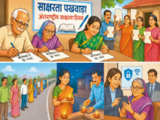Literacy Mission : छत्तीसगढ़ में 97 हजार से ज्यादा निरक्षर, बिलासपुर सबसे आगे