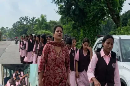 Eklavya School Shivpur Action : छात्राओं के पैदल मार्च के बाद प्राचार्य हटाए गए, अधीक्षिका को नोटिस