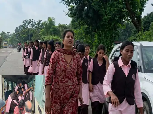 Eklavya School Shivpur Action : छात्राओं के पैदल मार्च के बाद प्राचार्य हटाए गए, अधीक्षिका को नोटिस