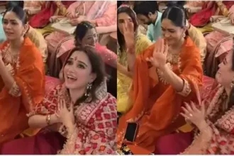 Tamannaah Hosts Mata Ki Chowki : तमन्ना भाटिया के घर सजा माता रानी का दरबार, मृणाल ठाकुर संग भजन गाए और जमकर झूमीं