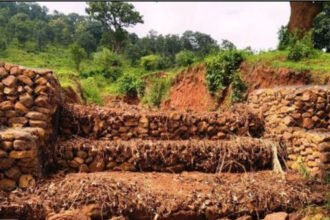 Bastar Water Conservation : बस्तर में गेबियन संरचना से थमा मिट्टी का कटाव, 1.42 लाख में बना जल संरक्षण मॉडल