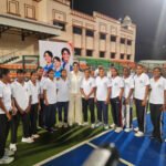 Harleen Deol Hockey Academy Visit : हॉकी खिलाड़ियों से मिलीं क्रिकेटर हरलीन देओल, बोलीं- मेहनत करो, देश के लिए खेलने का सपना देखो