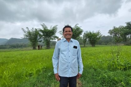 Soil Dam Chhattisgarh : मिट्टी बांध ने सहेजा बारिश का पानी, धान की रोपाई के वक्त किसानों को मिली राहत