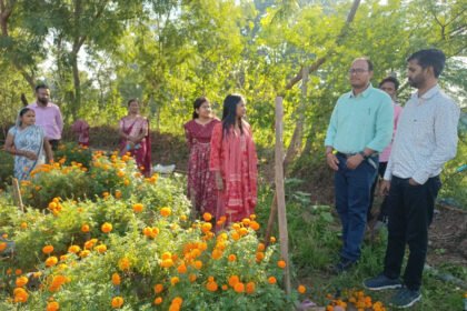 Bihan Didi Flower Farming : गुलाब-गेंदा की खेती से बदल रही बिहान दीदियों की जिंदगी, गांव में ही कमाई का रास्ता