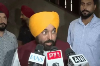 Allegation by Punjab CM Mann