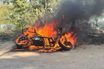 Korba Electric Scooter Fire