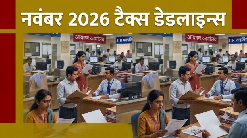 November 2026 Tax Deadlines : नवंबर में टैक्स से जुड़े ये 5 काम न भूलें, TDS से ITR तक नोट कर लें जरूरी तारीखें