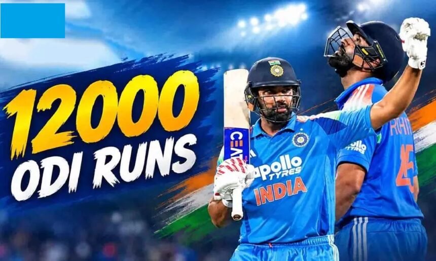 Rohit Sharma Record : रोहित शर्मा ने रचा इतिहास, 12 हजार ODI रन पूरे कर बने दुनिया के 7वें बल्लेबाज