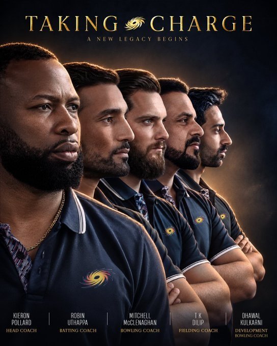 Mumbai Indians Coaching Staff : राबिन उथप्पा को मिली बड़ी जिम्मेदारी, पोलार्ड की टीम में मैक्लेनाघन समेत 4 दिग्गजों की एंट्री