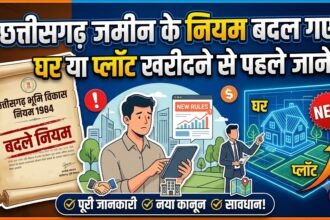 Chhattisgarh Land Development Rules : बदले जमीन के नियम, घर या प्लॉट खरीदने से पहले जरूर जानें ये बातें