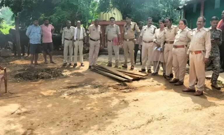 Illegal Teak Wood