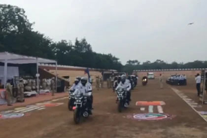 Police Anti Drug Bike Rally