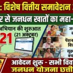 Financial Inclusion Campaign : 21 अक्टूबर से छत्तीसगढ़ में विशेष अभियान, जनधन खाते से बीमा और पेंशन तक मिलेगी सुविधा