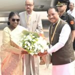 President Droupadi Murmu Chhattisgarh Visit : राष्ट्रपति द्रौपदी मुर्मु का रायपुर में स्वागत, बस्तर दशहरा और मुरिया दरबार में होंगी शामिल