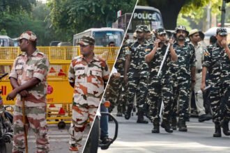 Delhi Protest Security