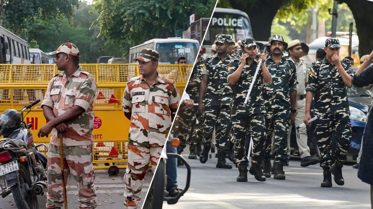 Delhi Protest Security 