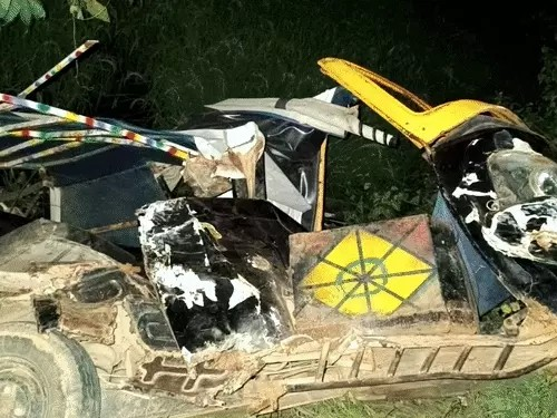 Korea Pickup Auto Accident