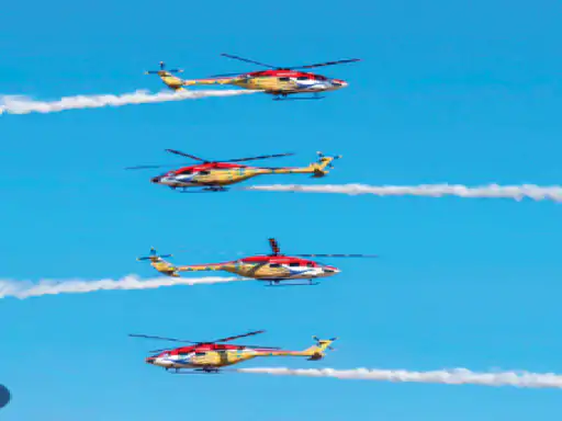 Chhattisgarh Rajyotsav Air Show : राज्योत्सव में 9 हेलीकॉप्टर दिखाएंगे हवाई करतब