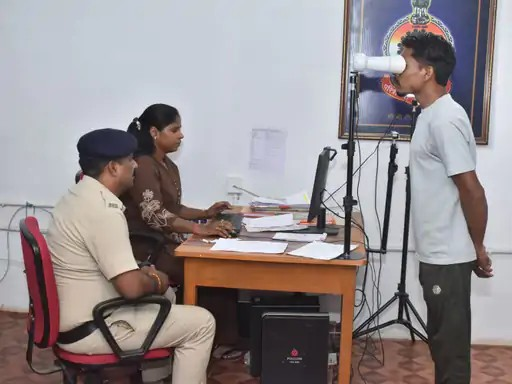 Durg Police Fingerprint Biometric Records